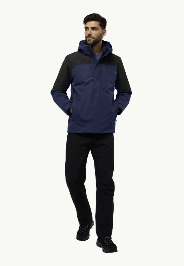 Jack Wolfskin Romberg 3in1 Jassen Heren Donkerblauw | 46809384