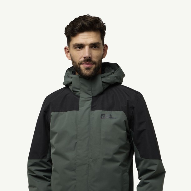 Jack Wolfskin Romberg 3in1 Jassen Heren Groen | 27778256