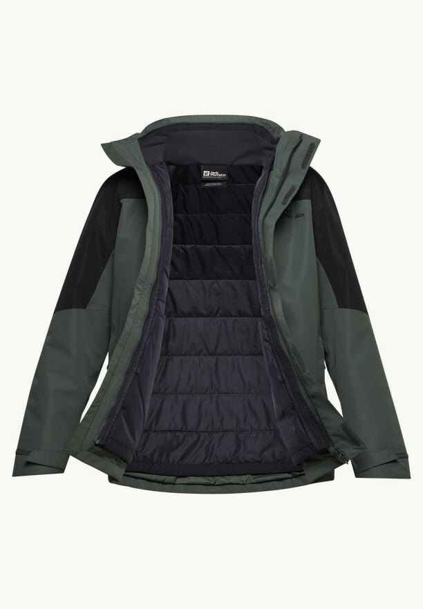 Jack Wolfskin Romberg 3in1 Jassen Heren Groen | 27778256