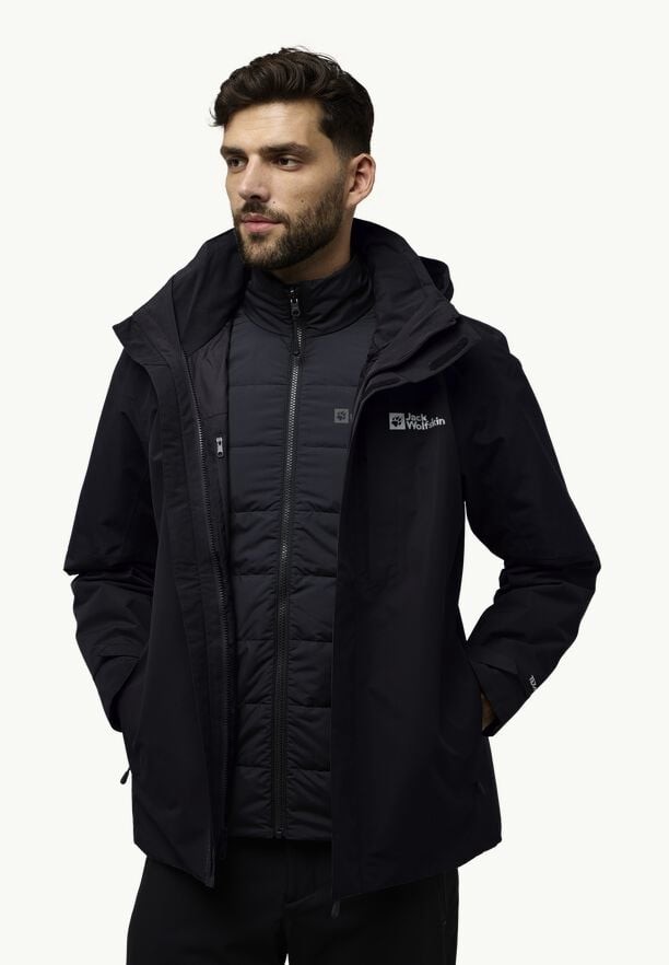 Jack Wolfskin Romberg 3in1 Jassen Heren Zwart | 45834625
