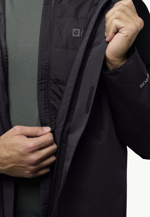 Jack Wolfskin Romberg 3in1 Jassen Heren Zwart | 32906351