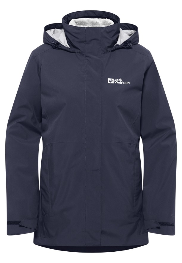 Jack Wolfskin Rotwand 3in1 Jassen Dames Donkerblauw | 88419231