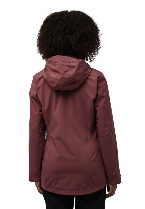 Jack Wolfskin Rotwand 3in1 Jassen Dames Rood | 17305308