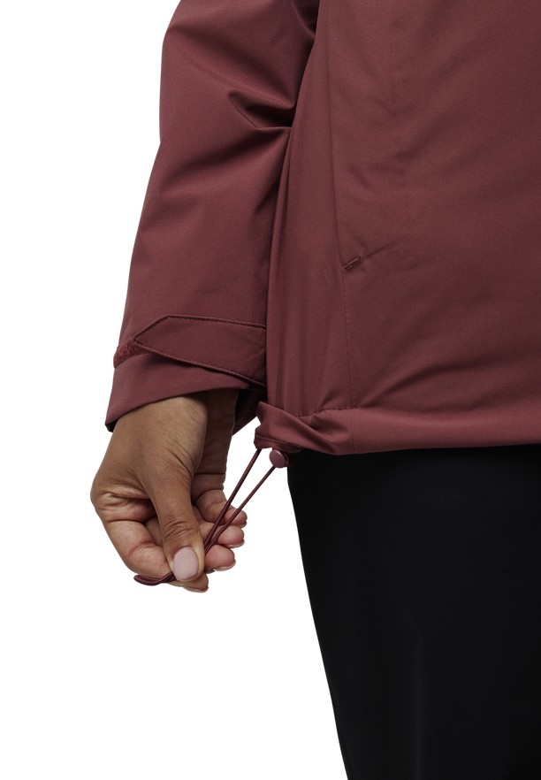 Jack Wolfskin Rotwand 3in1 Jassen Dames Rood | 17305308