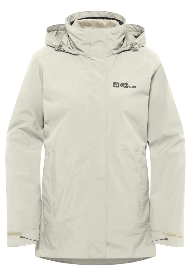 Jack Wolfskin Rotwand 3in1 Jassen Dames Grijs | 27533248