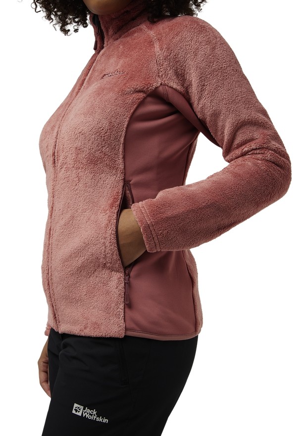 Jack Wolfskin Rotwand Fz Fleece Jassen Dames Rood | 99698097