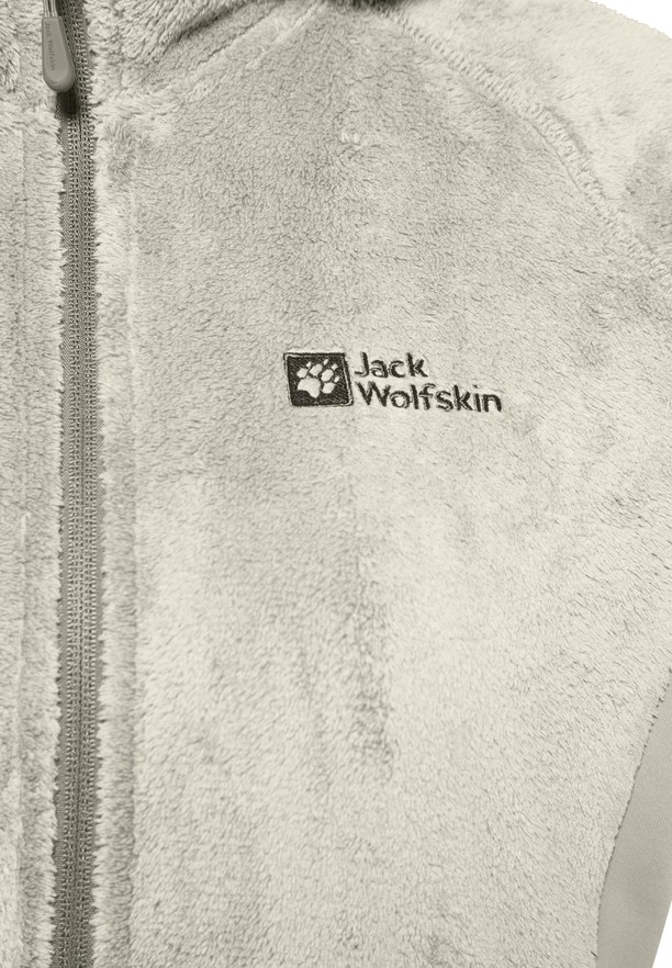 Jack Wolfskin Rotwand Hooded Fz Fleece Jassen Dames Grijs | 70809657