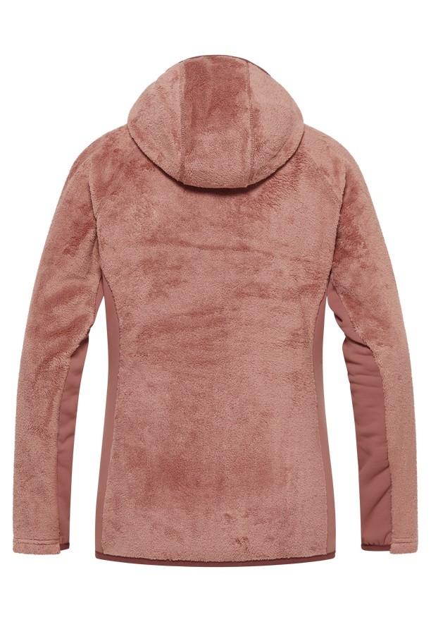 Jack Wolfskin Rotwand Hooded Fz Fleece Jassen Dames Rood | 17585490