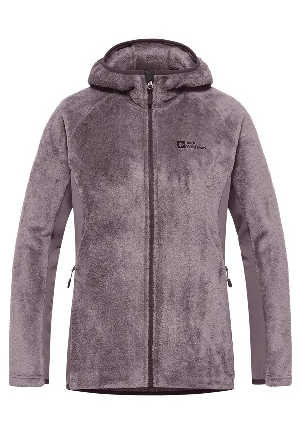 Jack Wolfskin Rotwand Hooded Fz Fleece Jassen Dames Paars | 71258681