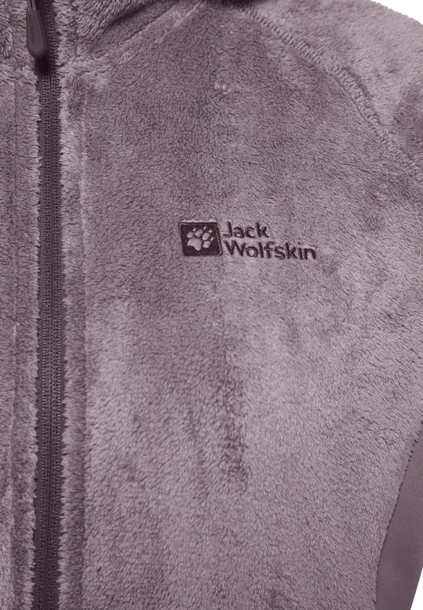Jack Wolfskin Rotwand Hooded Fz Fleece Jassen Dames Paars | 71258681