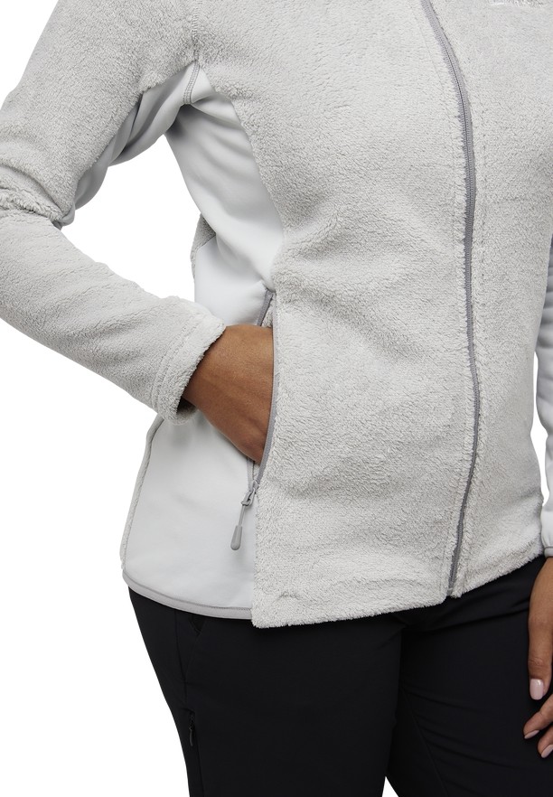 Jack Wolfskin Rotwand Hooded Fz Fleece Jassen Dames Grijs | 33212961