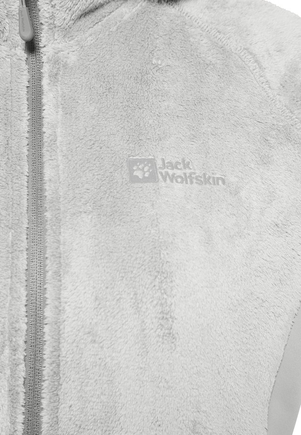 Jack Wolfskin Rotwand Hooded Fz Fleece Jassen Dames Grijs | 33212961