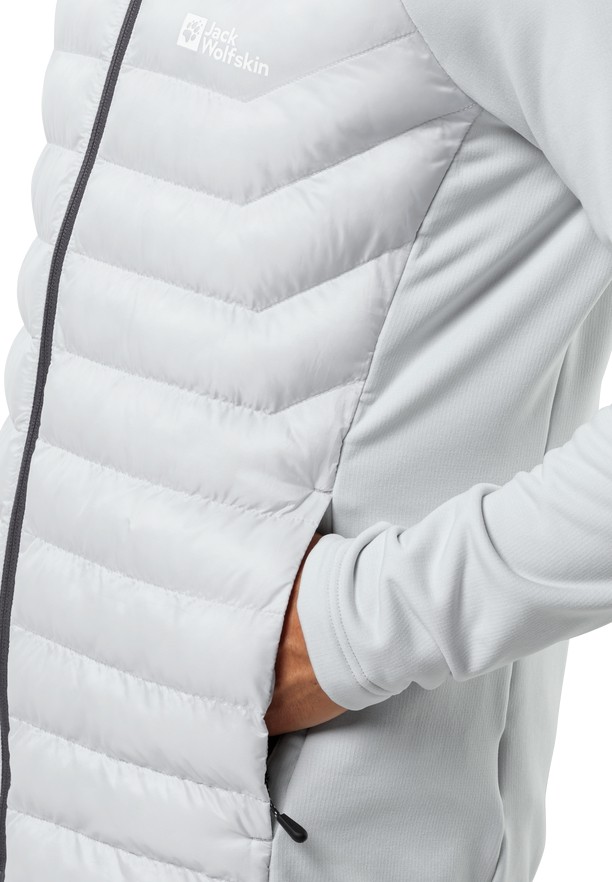 Jack Wolfskin Routeburn Pro Hybrid Jassen Heren Grijs | 79165607