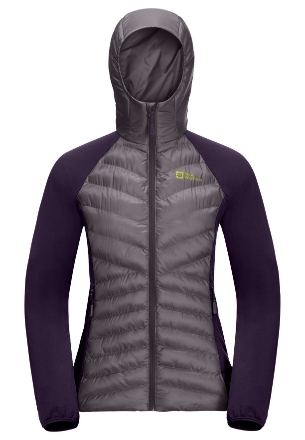 Jack Wolfskin Routeburn Pro Hybrid Jassen Dames Grijs | 53600396