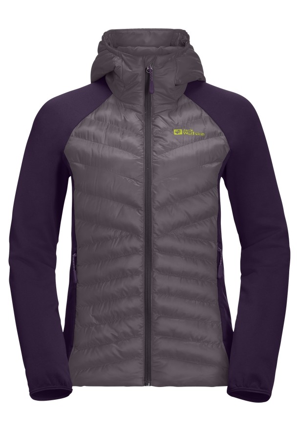 Jack Wolfskin Routeburn Pro Hybrid Jassen Dames Grijs | 53600396