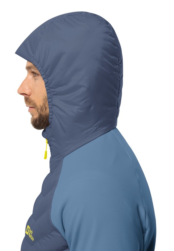 Jack Wolfskin Routeburn Pro Hybrid Jassen Heren Donkerblauw | 30119598