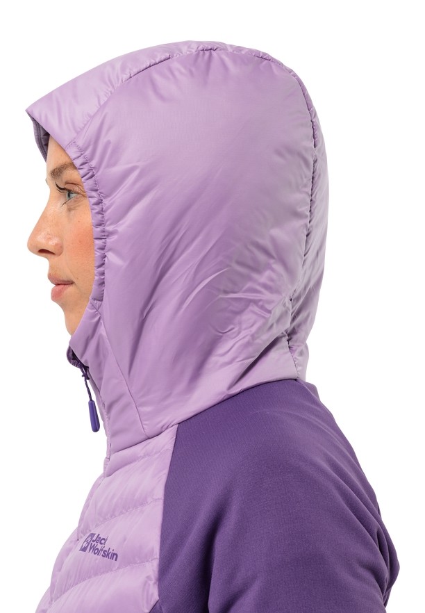 Jack Wolfskin Routeburn Pro Hybrid Jassen Dames Paars | 83610197