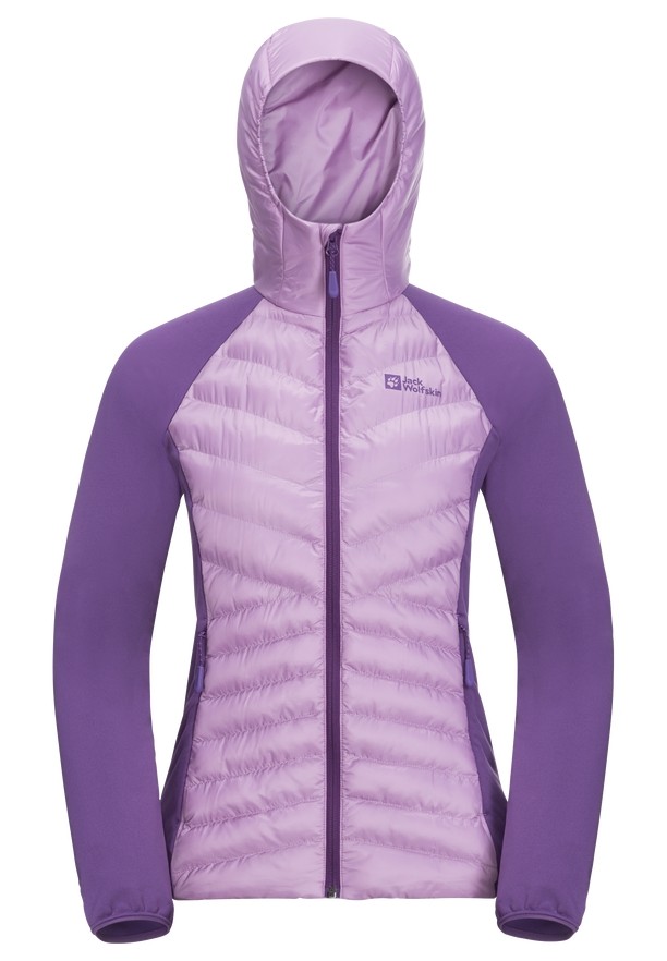 Jack Wolfskin Routeburn Pro Hybrid Jassen Dames Paars | 83610197