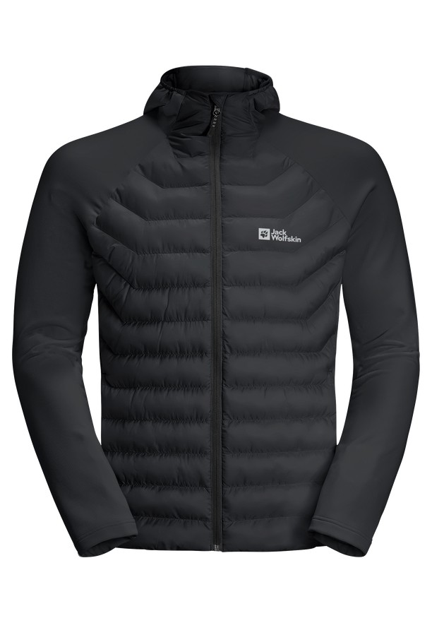Jack Wolfskin Routeburn Pro Hybrid Jassen Heren Zwart | 82619479