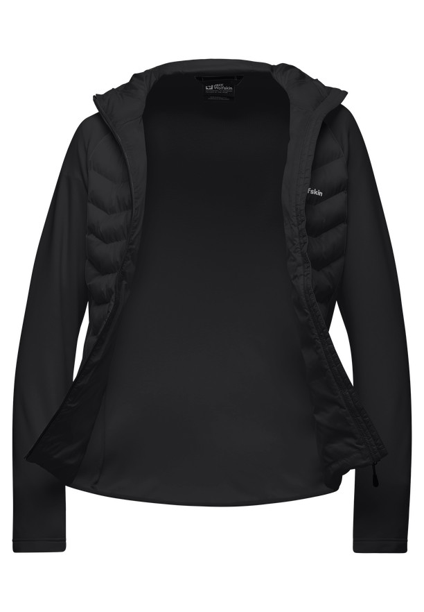 Jack Wolfskin Routeburn Pro Hybrid Jassen Heren Zwart | 82619479