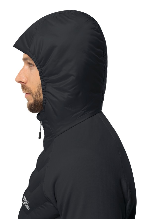 Jack Wolfskin Routeburn Pro Hybrid Jassen Heren Zwart | 82619479