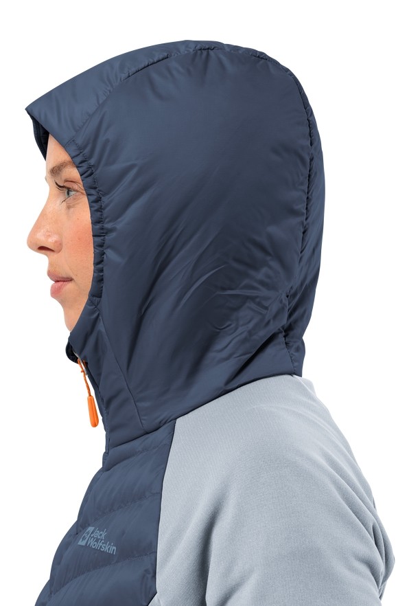 Jack Wolfskin Routeburn Pro Hybrid Jassen Dames Blauw | 68243999