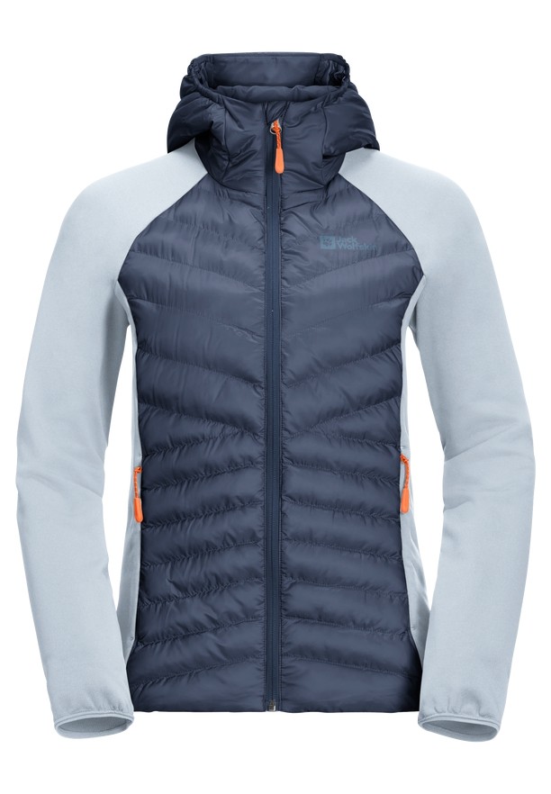 Jack Wolfskin Routeburn Pro Hybrid Jassen Dames Blauw | 68243999