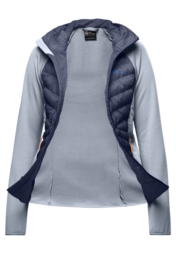 Jack Wolfskin Routeburn Pro Hybrid Jassen Dames Blauw | 68243999