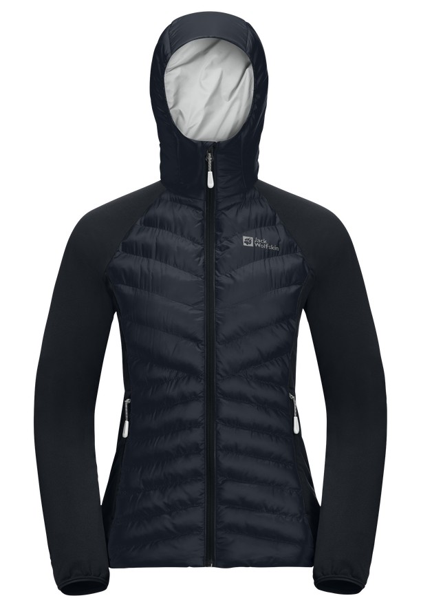 Jack Wolfskin Routeburn Pro Hybrid Jassen Dames Donkerblauw | 61985706