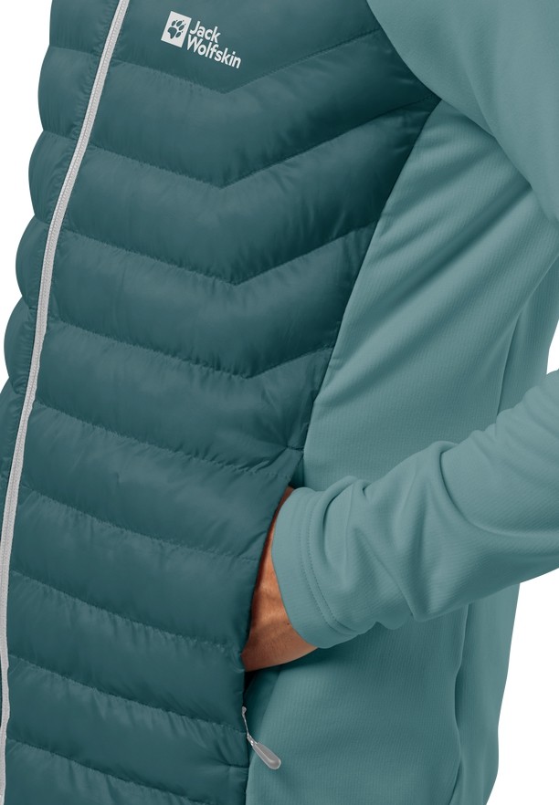 Jack Wolfskin Routeburn Pro Hybrid Jassen Heren Turquoise | 76068486