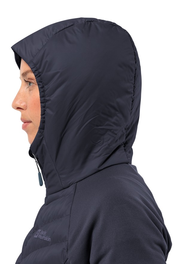 Jack Wolfskin Routeburn Pro Hybrid Jassen Dames Donkerblauw | 17683208