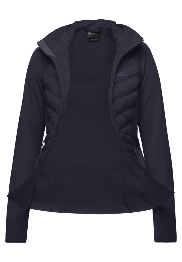 Jack Wolfskin Routeburn Pro Hybrid Jassen Dames Donkerblauw | 17683208