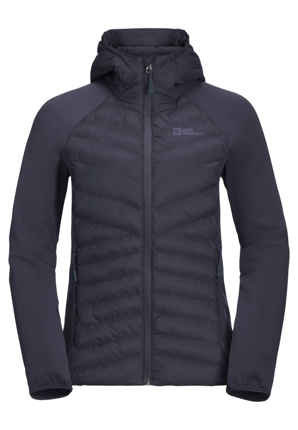 Jack Wolfskin Routeburn Pro Hybrid Jassen Dames Donkerblauw | 17683208