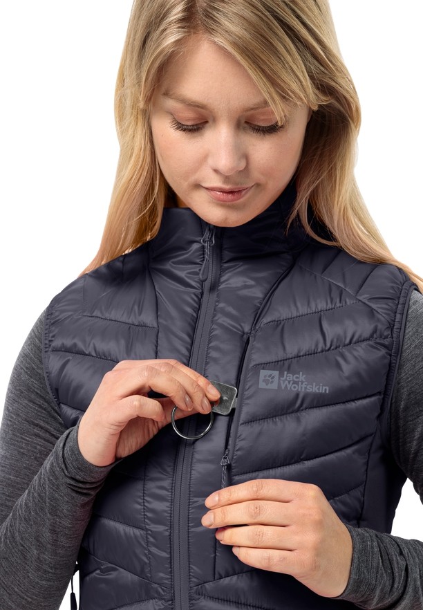 Jack Wolfskin Routeburn Pro Ins Vest Dames Donkerblauw | 37988979