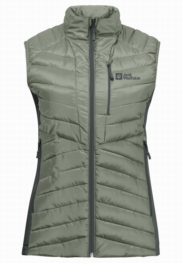 Jack Wolfskin Routeburn Pro Ins Vest Dames Grijs | 61516981