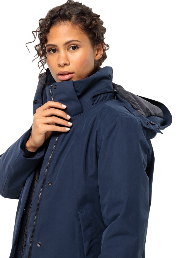 Jack Wolfskin Salier Jassen Dames Donkerblauw | 20331282