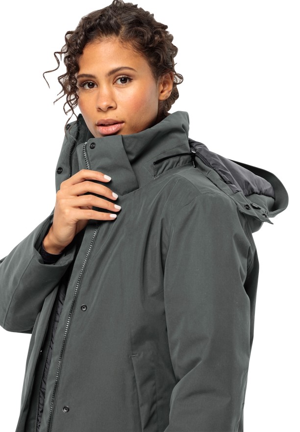 Jack Wolfskin Salier Jassen Dames Grijs | 91546184