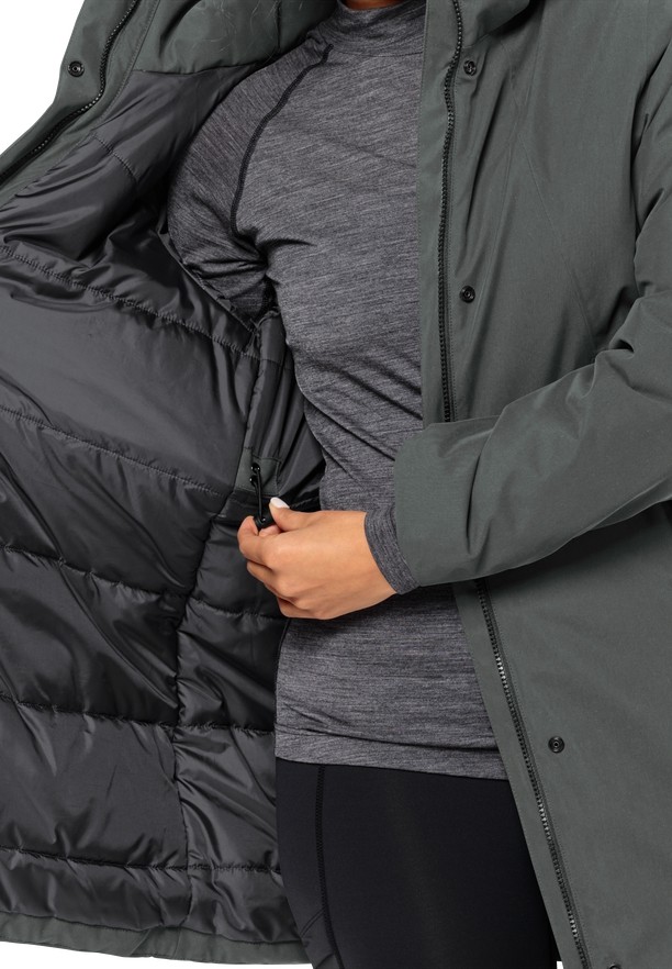 Jack Wolfskin Salier Jassen Dames Grijs | 91546184