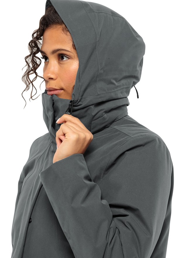Jack Wolfskin Salier Jassen Dames Grijs | 91546184