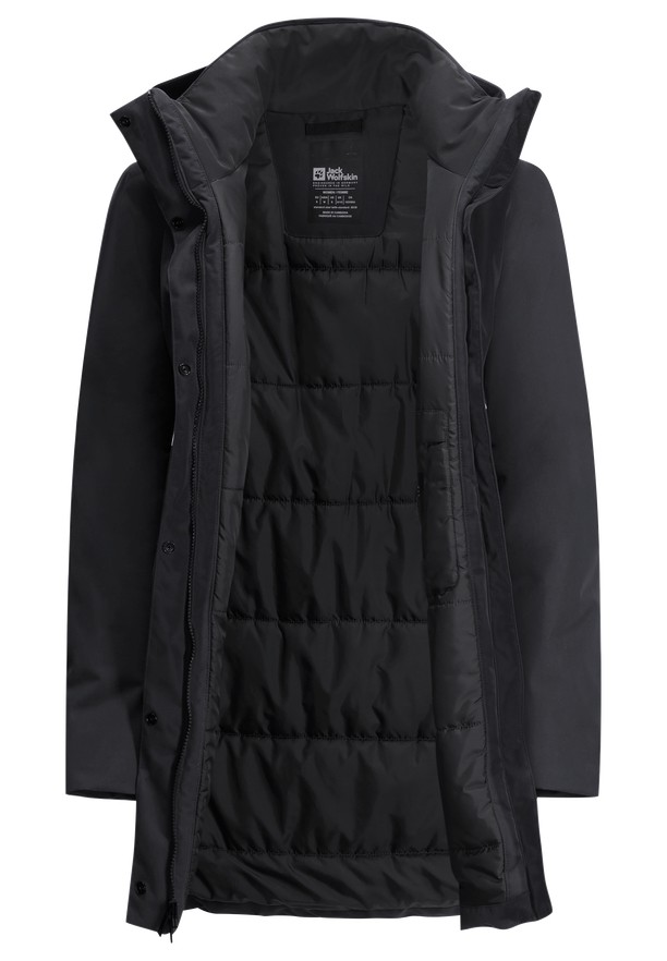 Jack Wolfskin Salier Jassen Dames Zwart | 10172999