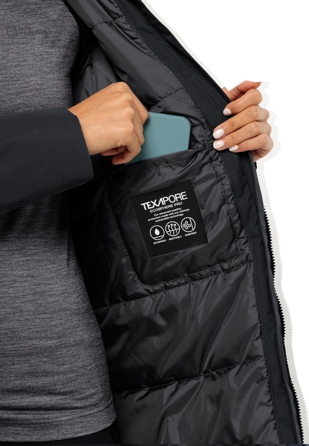 Jack Wolfskin Salier Jassen Dames Zwart | 10172999