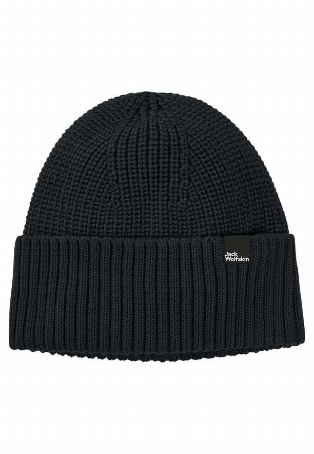 Jack Wolfskin Schwansee Muts Heren Donkerblauw | 59553952