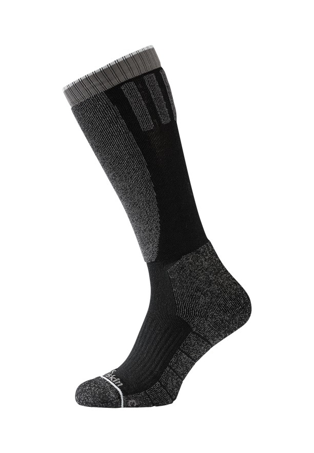 Jack Wolfskin Ski Merino H C Sokken Dames Zwart | 43001874