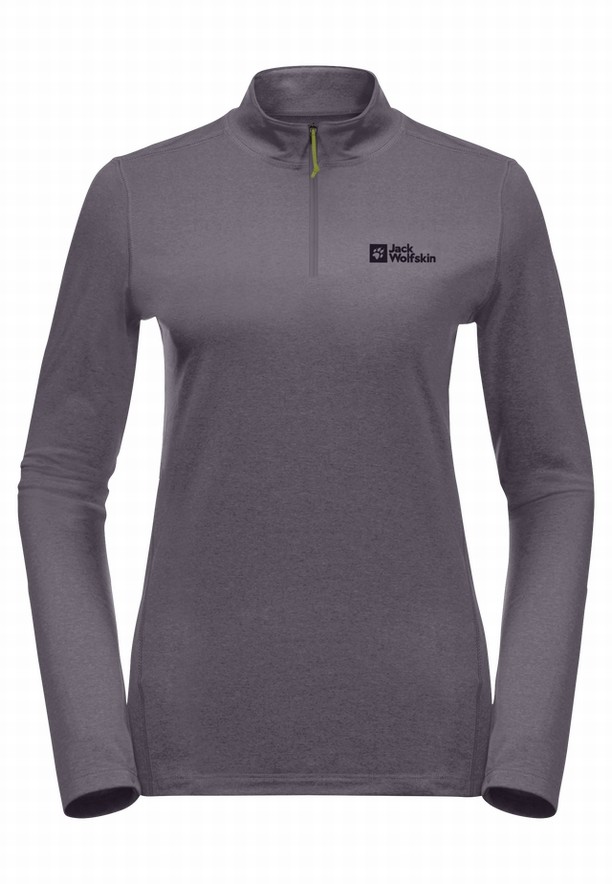 Jack Wolfskin Skyhermal Hz T-shirts Dames Grijs | 28918801