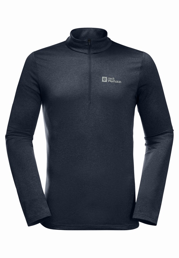 Jack Wolfskin Skyhermal Hz T-shirts Heren Donkerblauw | 41818366