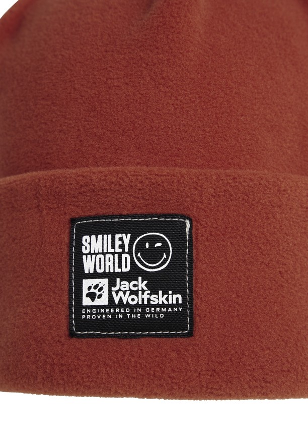 Jack Wolfskin Smileyworld Teen Muts Heren Rood | 69516493