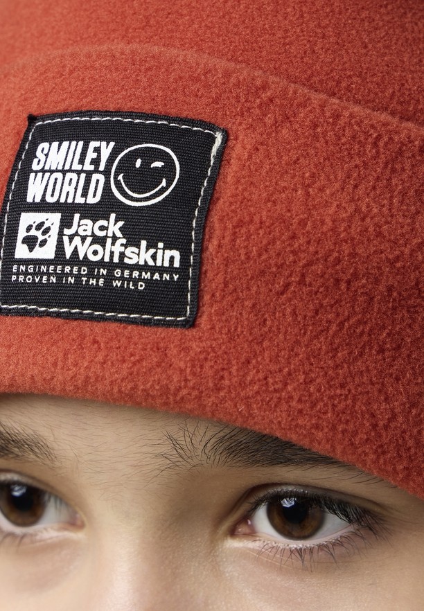 Jack Wolfskin Smileyworld Teen Muts Heren Rood | 69516493