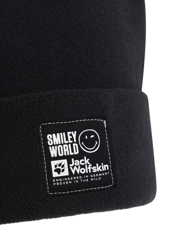 Jack Wolfskin Smileyworld Teen Muts Heren Zwart | 14929586
