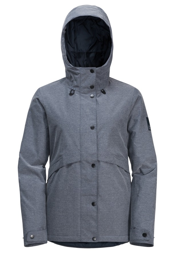 Jack Wolfskin Snowy Park Winterjassen Dames Donkerblauw | 23800267