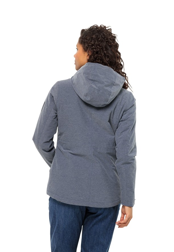 Jack Wolfskin Snowy Park Winterjassen Dames Donkerblauw | 23800267